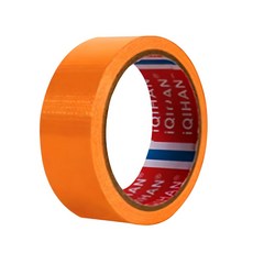 iQIHAN 高黏度強力布膠帶, 深橙色, 1入