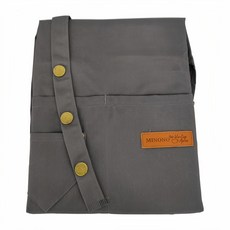 minono 米諾諾 工業風工作圍裙 165099, 灰色, 1件