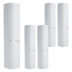 PE快遞袋 白色 100張 (35 x 25cm) - 物流寄件包裝首選, 5捲