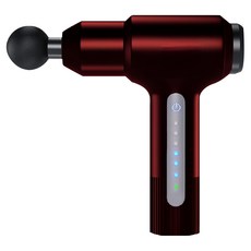 MRF 健身大師 輕量型USB充電極限筋膜槍, 紅色, HY-19957