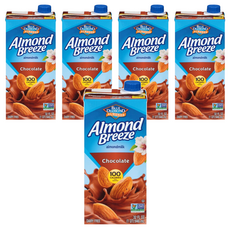 BLUE DIAMOND 藍鑽 巧克力風味杏仁飲，946ml，不含乳製品, 5瓶