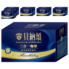 貝納頌 三合一咖啡 經典曼特寧風味, 18g, 25包, 6盒