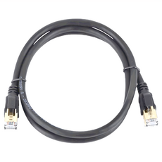 DTAudio Cat.8 高速網路線 電競專用 KN-A03, 黑色, 2m, 1條