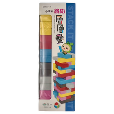 世一 小種籽 繽紛層層疊, 木材, 適用年齡三歲以上, 繽紛, 1盒