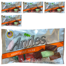 Andes 安迪士 綜合可可薄片, 35片, 165g, 5包