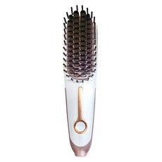 Anqueen 溫控魔髮帶線造型梳 28W, QA-N17B, 白色