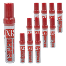 LIBERTY 利百代 900-XR 油性 特大號 嘜克筆 紅色, 12支