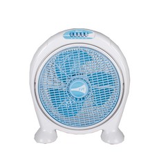 尚朋堂 14吋手提箱扇 3段風速 360度風向旋轉, SF-H1420, 白色 + 藍色