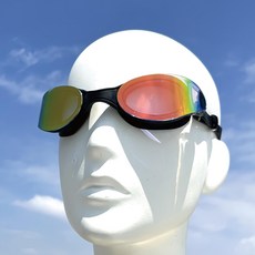 ButterFly Fish 蝴蝶魚 防霧泳鏡 BFSG2501 150g, 1個, 黑金鍍膜