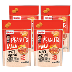 Koh-Kae 大哥 麻辣味花生豆 泰國進口, 80g, 4包