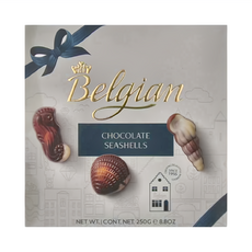 THE Belgian 比利時經典貝殼夾心巧克力禮盒, 250g, 1盒