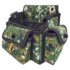 金斧印 防水迷彩EV3+3 鐵釘袋-附肩帶, 不適用, 1個