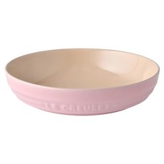 LE CREUSET 瓷器深圓盤 20cm, 雪紡粉, 1個