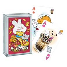 ROYAL 樂友 錢兔食錦 兔年遊戲撲克牌 Set 台灣美食主題, 財寶滿懷, 1盒