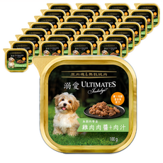 Ultimates Indulge 溺愛 無穀狗餐盒, 雞肉肉醬 + 肉汁, 100g, 36罐