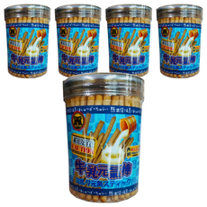 熊出沒注意! 牛奶元氣棒, 下午茶和嘴饞的首選! 大人小孩都愛吃, 220g, 5罐