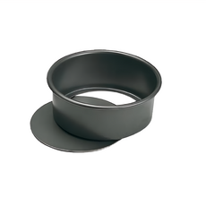 8吋蛋糕盤 300g, 黑色, 1個