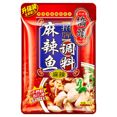 橋頭 麻辣魚調味料 麻辣, 180g, 1包
