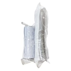 單粒半圓塑膠盒, 50個, 1包