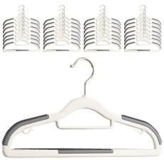 帶夾褲裙架, 灰色, 50個