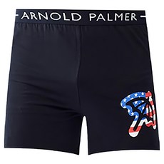 Arnold Palmer 雨傘牌 美式舒適平口褲 93% 嫘縈 親膚透氣, L, 黑