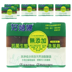 好媳婦 無添加抗菌生態洗潔皂 (淨味香氛), 520g, 6組