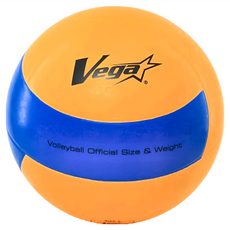 台灣 Vega 軟式橡膠排球 9片式貼片 黃色 + 藍色, OVR-507, 1個