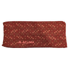 ACLIMA DE GLITRE 提花頭帶，輕量 保暖 柔軟 舒適，100%美麗諾羊毛, 均碼, 紅色, 1個