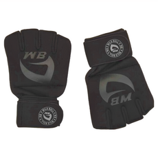 WILD BULL 拳擊內襯手套 GGN-T15MB, 黑色, 1雙