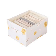 E.dot 櫥櫃分格衣物收納袋, 愛心貓咪, 1個