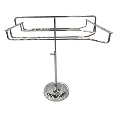 DAY&DAY 日日家居 可調式高腳杯架 桌上型 304不鏽鋼 W320*D285*H205MM, 銀色, 1個