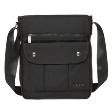 PARTAKE 直式側背包 PT21-E5-62BK, 23 x 28 x 7 cm, 黑色