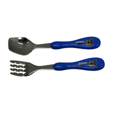 PAW PATROL 汪汪隊立大功 造型不鏽鋼餐具組, 叉子 + 湯匙, 1組