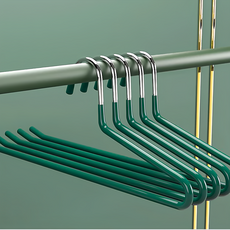 小麥購物 Z型衣架 C127, 琉璃綠, 10支