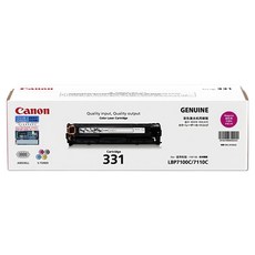 Canon 佳能 CRG-331 M 正品碳粉匣, 紅色, 1個