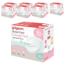 pigeon 貝親 蘆薈精華防溢乳墊, 30片, 8盒
