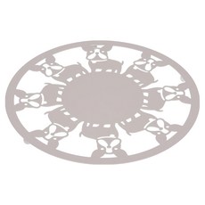 VERSA 金屬隔熱墊 法鬥, 1個, 銀色