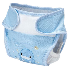 KU.KU Duckbill 酷咕鴨 環保尿布褲 可清洗材質 親膚又速乾, 藍色, 1件