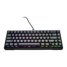 Ducky ProjectD Tinker 65% 客製化機械式鍵盤 RGB 熱插拔 Cherry 青軸 中文 PKTI2367AST-CCTWPDOECLAAW1 原廠保固, 經典黑, 1個