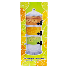 bargogo 巴果果 4層壓克力果汁壺 飲料分配器, 34010EA, 7.5L, 1個