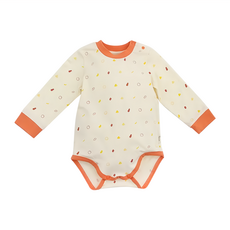 in Blooom 印花樂 寶寶包屁衣 呼呼熱甜湯 棉93.9% 氨綸6.1% 羅紋: 棉93% 氨7%