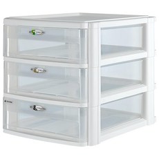 livinbox PC-2403 Set 3層 魔法收納力 A4 玲瓏盒 1個, 白色