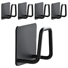 小麥購物 不鏽鋼海綿收納架 Y496 44g, 5個, 黑色