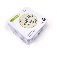 娃娃國 口袋隨身盒桌遊 五子棋 旅行玩具鐵盒 101g, tb-0051, 1組