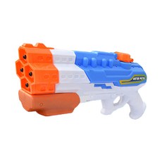 四孔水槍，44*17cm，容量約1150ML，射程約8-10公尺, WB-CA0005, 1把