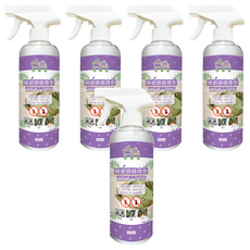 HAPPY HOUSE 快樂屋 蟑螂螞蟻噴劑 500ml, 含肉桂油、月桂葉精油, 5瓶