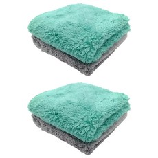 金獎 長毛絨去污抹布2件組, 30 x 30cm, 2包