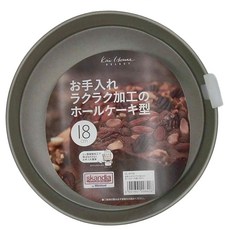 KAI 貝印 House 不沾蛋糕模 DL-6105, 18cm 圓, 1個