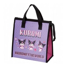 Skater 不織布保溫便當袋, KUROMI, 1個