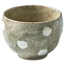 Minoya 美濃燒 手感和風茶杯-水玉點點, 直徑 9.2 x 7.3 cm, 1個